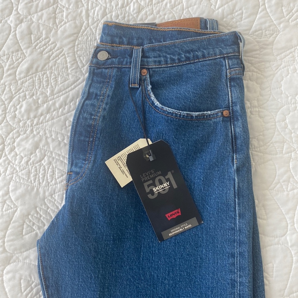 Brand new Skinny Levi’s 501